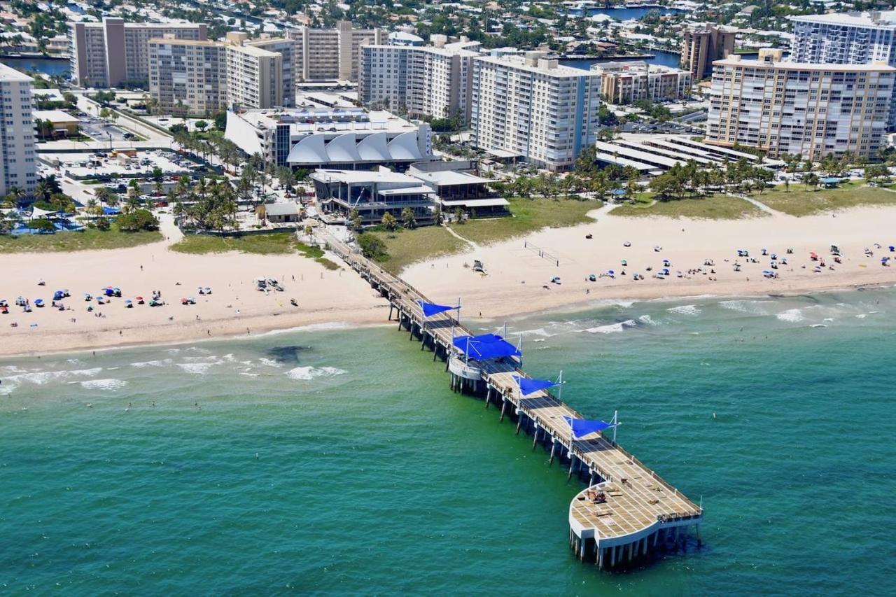 Luxury Private Beach Water-Side Ocean Baby Escape!! Apartment Pompano Beach Exterior photo